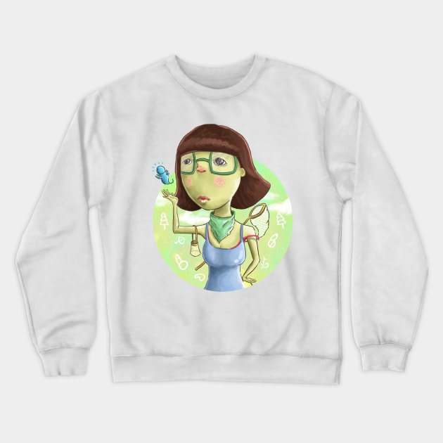 Cute Wowen Crewneck Sweatshirt by ooxygain